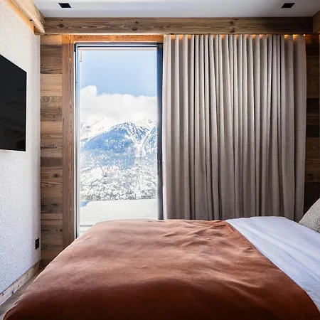 De Luxe A Avec Spa, Acces Direct Aux Pistes Chalet *